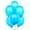 Baby Blue, variant on PMU 24 Inch Balloons PartyTex Premium Gold Latex Pkg/5