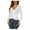 White, variant on Hfyihgf Women's Long Sleeve Sweaters Wrap V Neck Pullover Ribbed Knit Slim Fitted Shirts Button Side Decor Asymmetrical Tops(White,L)