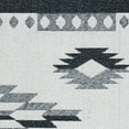 thumbnail image 3 of SAFAVIEH Augustine Bradford Geometric Area Rug, Black/Light Grey, 6'4" x 6'4" Square, 3 of 6