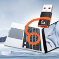 thumbnail image 3 of Adaptador USB A a USB C de alta calidad para una carga rápida y fiable – Perfect Orange, 3 of 7