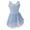 Dark Blue-VBenL, variant on RFQWOVSR Girls' Ballet Leotard for Recital and Performance