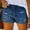 Dark Blue, variant on Aloohaidyvio Jean Shorts for Women ,Womens Pocket Solid Jeans Denim Pants Female Hole Bottom Casual Shorts