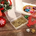 thumbnail image 4 of 100Pcs Crochet de Noël en Forme de S Briser Résistant Pendentif Boule d'Arbre en Acier Inoxydable Décorations de Noël, 4 of 9