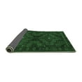 thumbnail image 2 of Ahgly Company Indoor Rectangle Abstract Emerald Green Contemporary Area Rugs, 5' x 8', 2 of 4
