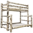 thumbnail image 4 of Montana Collection Twin over Full Bunk Bed, Clear Lacquer Finish, 4 of 5