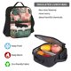 thumbnail image 5 of Fotbe Black Cat Pink Bathroom Set Escolar 3 en 1 para Niños - Mochila Duradera con Lonchera Aislante y Estuche para Lápices - Mochila Escolar para Niños y Niñas, 5 of 7