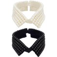thumbnail image 1 of Detachable False Collar Detachable Fake Pearl Collar Choker Simulated Pearl Beaded Detachable False Collar Choker Necklace Cloting Accessory for Women, 1 of 8