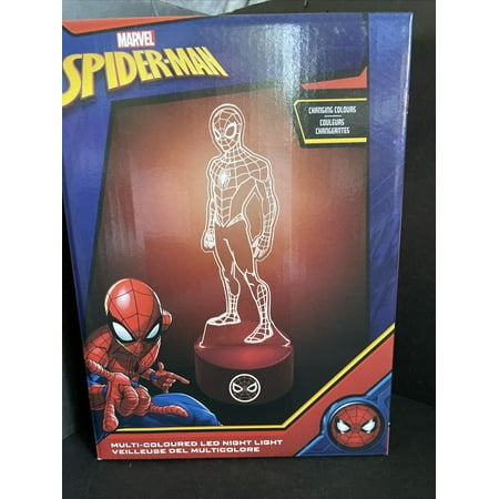 

Marvel Spiderman Acrylic Color Changing LED Night Light