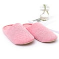 thumbnail image 2 of Men Women Memory Foam Slippers Comfort Closed Toe Indoor Spa Hotel House Shoes, 2 of 7