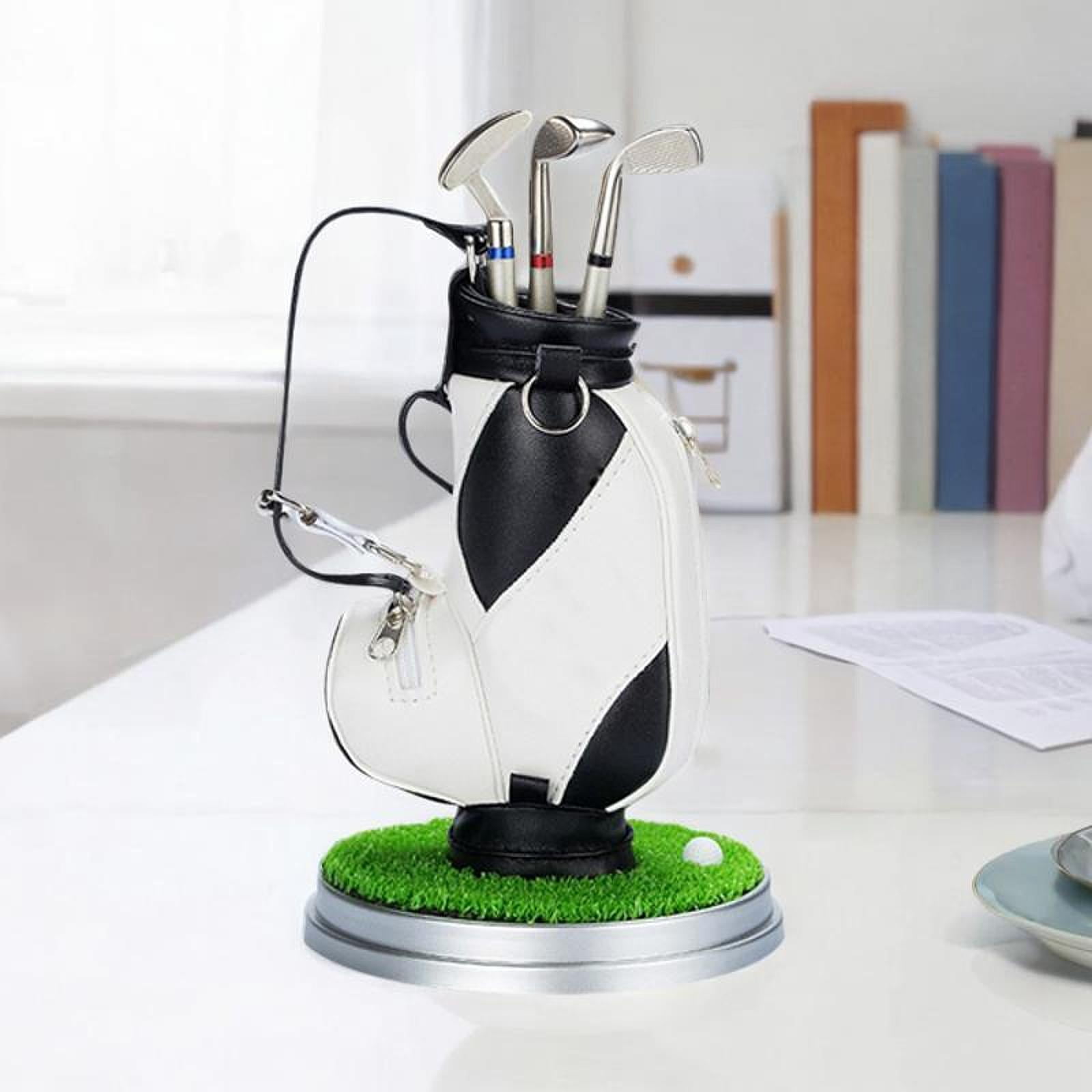 GARENDE Golf Bag Pen Holder Desk Gadgets Birthday Gifts  display picture 1