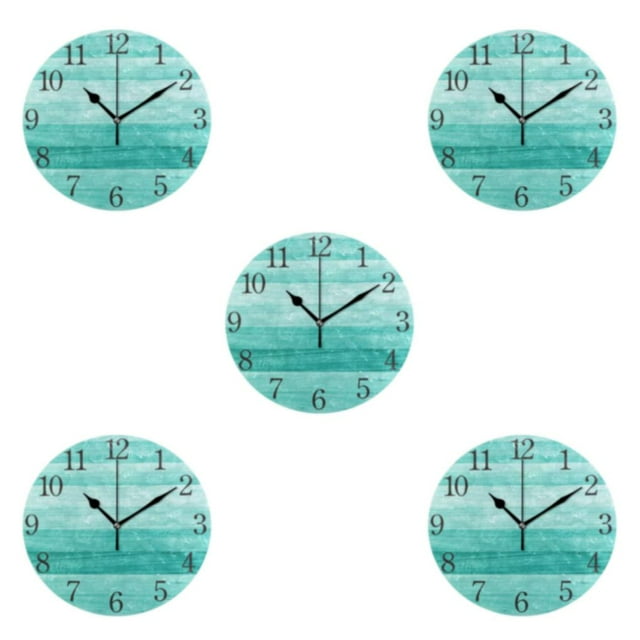 Baohd Decorative Wall Clock Durable Construction And Silent Operation Accurate As Shown type 8 5Set