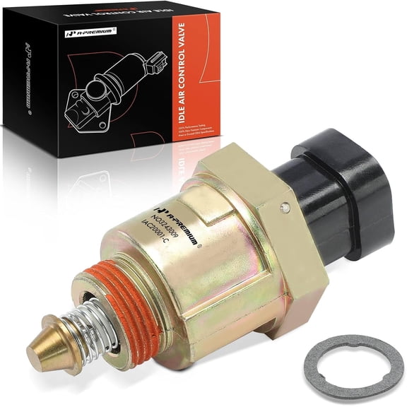 A-Premium Fuel Injection Idle Air Control Valve Compatible with Chevrolet Malibu, Impala, Camaro, Corvette, Caprice, El Camino, Monte Carlo & Pontiac Bonneville, Firebird, Grand LeMans, Grand Prix