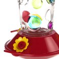 thumbnail image 2 of PineBush PINE88026 Handpainted Dots Glass Hummingbird Feeder, 2 of 2