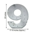 thumbnail image 3 of Efavormart 2 FT | Vintage Metal Marquee Number Lights Cordless With 16 Warm White LED - 9, 3 of 11