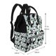 thumbnail image 2 of Fotbe Panda And Eucalyptus Mochila Maternidad - Lona de Sarga Impermeable, Mochila de Pañales de Gran Capacidad con Múltiples Bolsillos y Correas Ajustables, 2 of 6