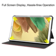 thumbnail image 3 of For Galaxy Tab A7 Lite 8.7 Inch 2021 Cover SM-T220/225, Slim Lightweight Folio Stand PU Leather Case Soft TPU Back Cover for Samsung Galaxy Tab A7 Lite 2021 Tablet, Red, 3 of 4