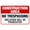 Warning Sign 3, variant on Construction Area Entering Could Result In Injury Warning Sign 8"x12" - Do Not Enter Security Metal Sign for Home Business Outdoor Indoor Street Wall, Safety Caution Decor