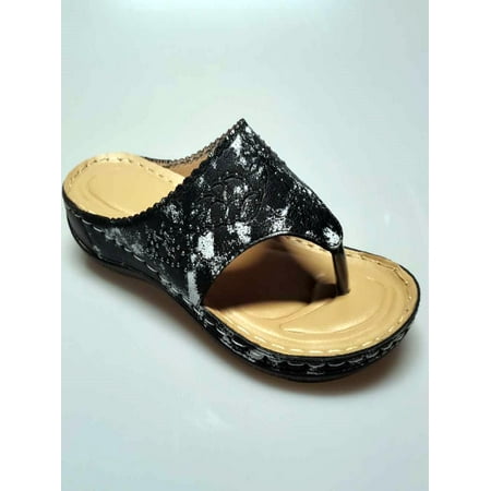 

UKAP Womens Ladies Slider Flat Slides Sandals Slip On Mules Slipper Summer Shoes Size