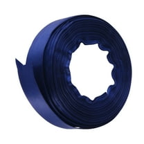 OUNONA 25m x 2.5cm Solid Ribbon Gift Wrap Ribbon Curling Ribbon (Dark Blue)