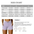 thumbnail image 6 of Baozhu  Women's V-shaped High Waisted Yoga Long/Short Pants With Pocket s Casual Comfy Athletic Pants Tummy Control Bell Bottom Legging S-XL, 6 of 7