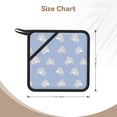 thumbnail image 3 of Sikiie Cute Poodle Dog Pot Holders Kitchen Insulation Mats Heat Resistant Pot-Holder Oven Anti-Scald Pads for Cooking Baking, 7.1*7.1inch, 3 of 8