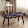 thumbnail image 4 of Psesaysky Washable Bench Seat Cover, Surfing Skeleton Polyester Spandex Elastic Bench Slipcover for Dining Bedroom, 4 of 9
