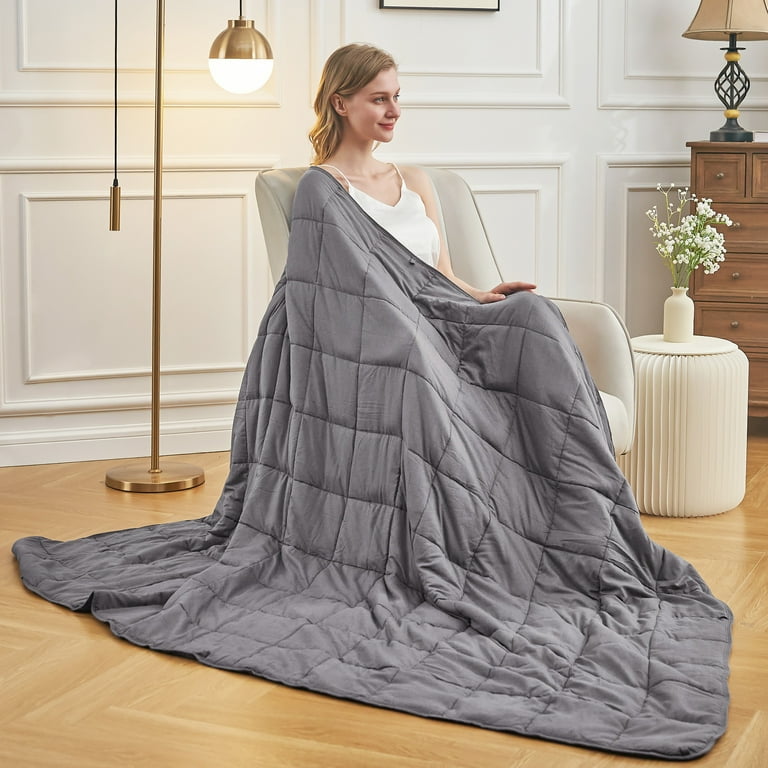 Teler King Weighted Blanket, 80x87 20lb Glass Beads photo 4