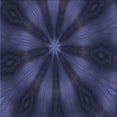 thumbnail image 1 of Ahgly Company Machine Washable Indoor Square Transitional Deep Periwinkle Purple Area Rugs, 4' Square, 1 of 7