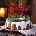 thumbnail image 4 of Xihbxyly La Oferta de Hoy Decoración de Pastel de Postre Navideño Decoración de Mesa de Postres Complementario de Pastel de Árbol de Navidad Suministros para Fiestas, 4 of 6