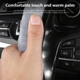 thumbnail image 4 of TACILIP Car Accessories, Elastic Stretch Steering Wheel Cover With Soft Warm Plush Non-Slip Car Decoration Car Wheel Protector Universal Fits 14-15 Inches, Gifts for Father, 4 of 6