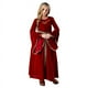 thumbnail image 4 of Disfraz de baile de nobles de la corte medieval vintage para cosplay de Halloween, vestido de manga de cuerno de gamuza para niños, 4 of 5