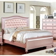 thumbnail image 2 of Rosebery Kids Contemporary Wood Twin Panel Bed in Rose Gold, 2 of 4