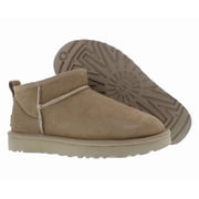 UGG Classic Ultra Mini Boot Womens Shoes Size 8, Color: Sand