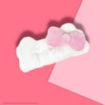 thumbnail image 4 of The Crème Shop Plush Spa Headband with Hello Kitty's Signature Bow (Pink), 4 of 4
