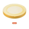 thumbnail image 4 of Unique Bargains 6' Ceramic Round Planter Saucer Flower Pot Drip Tray Coaster, Yellow 2 Pack, 4 of 5