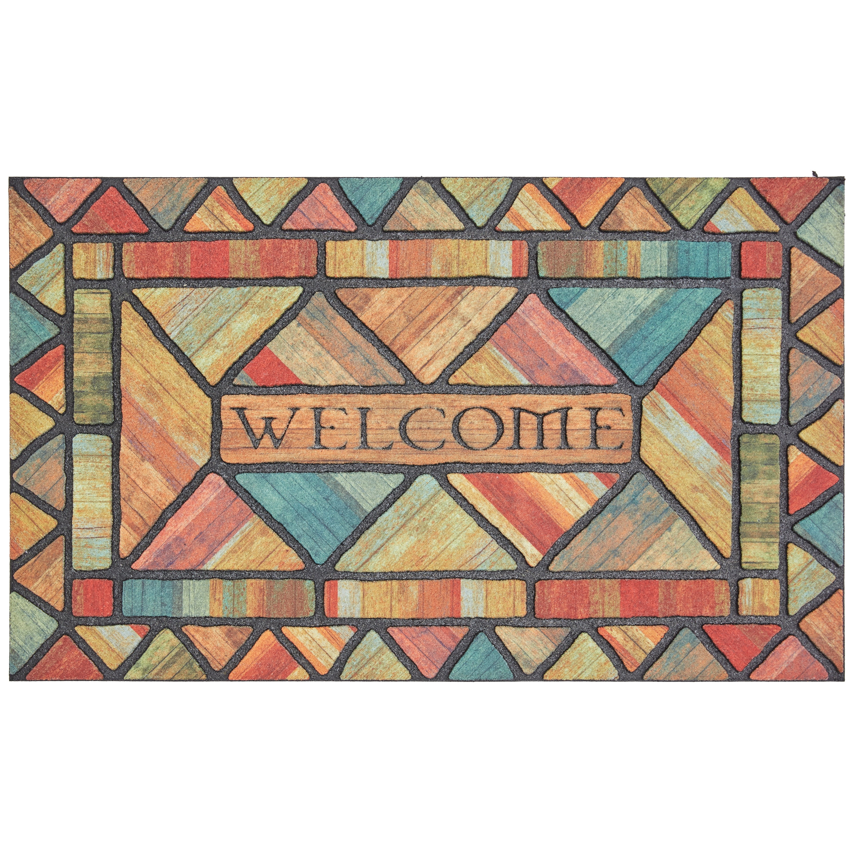 Mohawk Home Doorscapes Mat Woodland Walk Mat Scatter, 1'6"x2'6