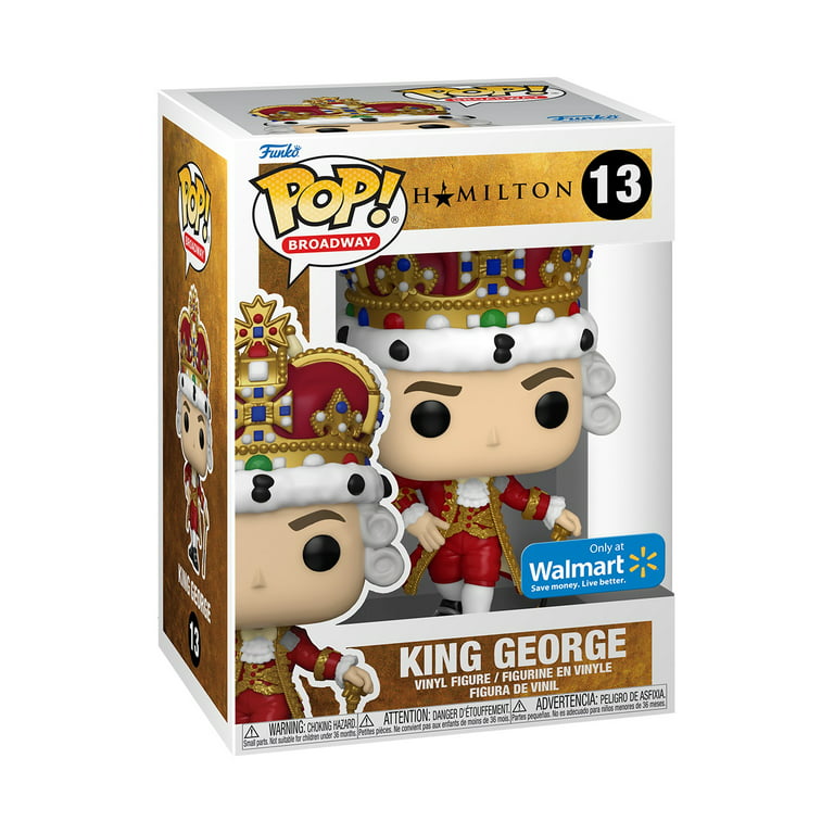 Funko Pop! Broadway: Hamilton - King George Vinyl Figure (Walmart
