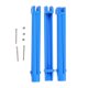 thumbnail image 1 of 3 plantillas de flechas de plástico para tiro con arco, para hacer flechas DIY Azul, 1 of 4