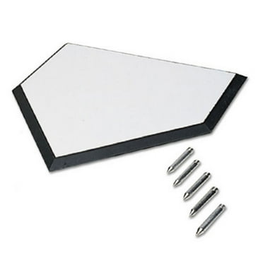 MacGregor® Rubber Home Plate with Black Edge