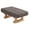 Solid Wood-Dark Gray, variant on Bevtee Small Foot Stool, Fabric Ottoman Footstool with Wooden Legs, Footrest Stools with Padded Foam Seat, Grey