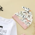 thumbnail image 7 of Cathalem Preemie Newborn Infant Baby Girls Clothes Romper Bodysuit Pants Set Fall Winter Outfits (Red,6-12 Months), 7 of 7