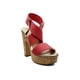 thumbnail image 1 of Sandalia Tacon Calzado Dama Lob Footwear 67202125 rosa 25 LOB Footwear 67202125, 1 of 7