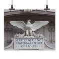 thumbnail image 2 of Print: Aerie No. 1, Fraternal Order Of Eagles Building Detail, Seattle, 2 of 4