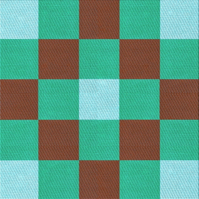 Ahgly Company Machine Washable Indoor Square Transitional Turquoise Green Area Rugs, 8' Square
