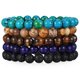 thumbnail image 1 of Men Stone Bracelets Widely Application Easy to Wear 5Pcs, 1 of 2