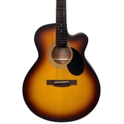 Jasmine S34C NEX Orchestra-Style Cutaway Acoustic Guitar - Sunburst w/ Gig Bag