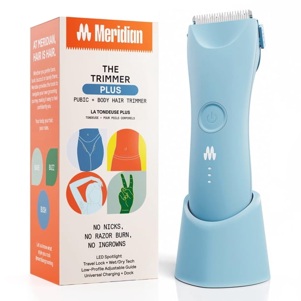 Recortadora corporal MERIDIAN The Trimmer Plus resistente al agua