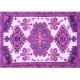 thumbnail image 1 of Ahgly Company Indoor Rectangle Persian Purple Traditional Area Rugs, 5' x 8', 1 of 4