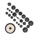thumbnail image 4 of 25Pcs Saxophone Pad Real Sheepskin ABS Alto Sax Accessories Wind Instrument Repair PartsBlack, 4 of 8