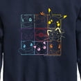 thumbnail image 3 of Pokémon - Grid - Youth Crewneck Fleece Sweatshirt, 3 of 5